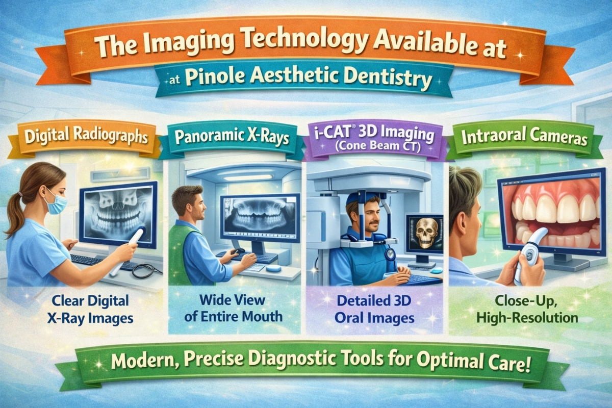 Dental imaging technology services in Pinole CA digital x ray CT scan